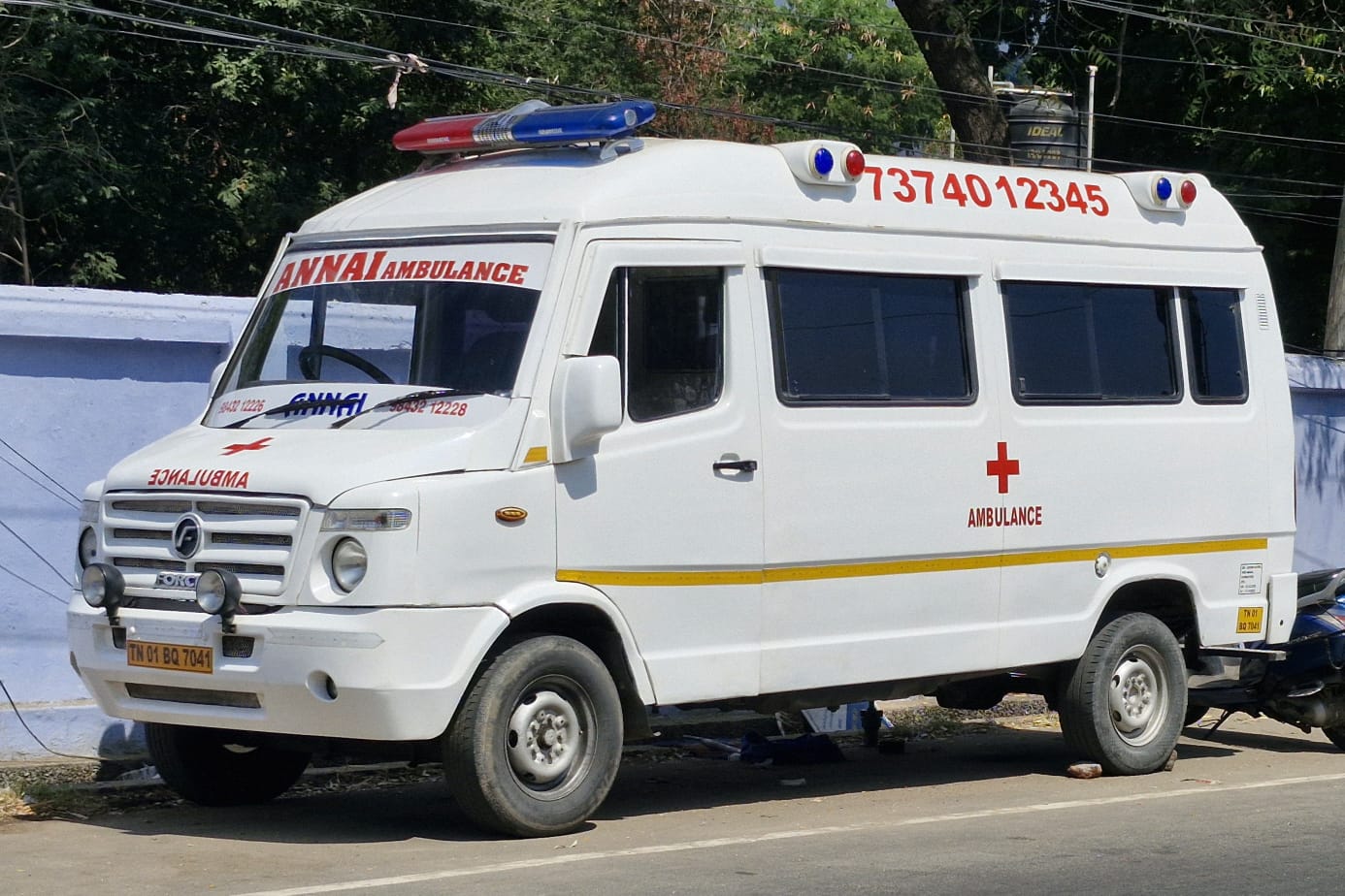 Annai Ambulance office, Coimbatore