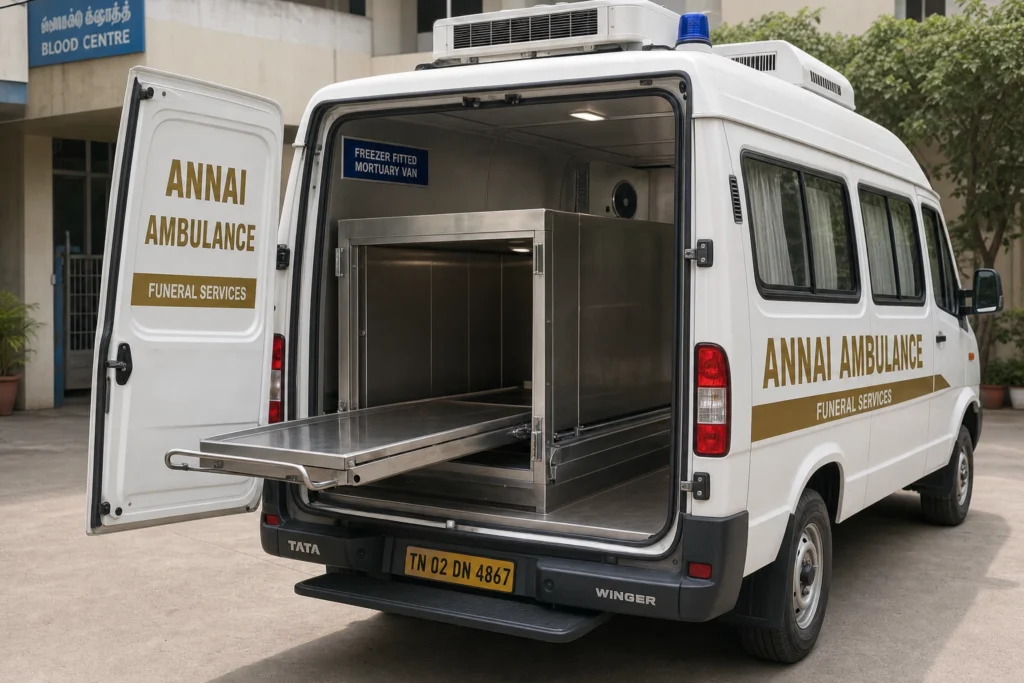 Freezer-Fitted Van